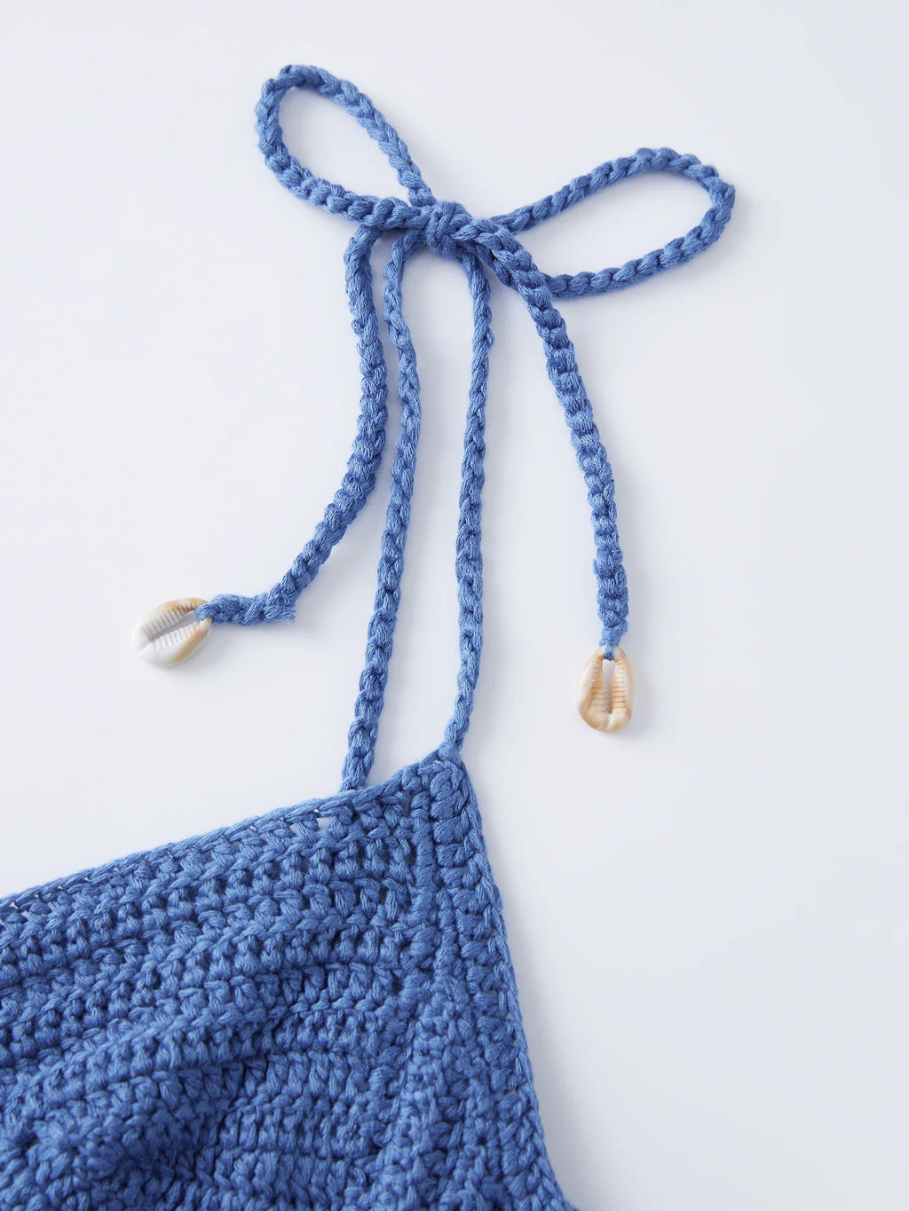 Women Sleeveless Tie Shoulder Strap Asymmetric Hem Camisole Solid Color Crochet Cami Tops Summer Crop Tops