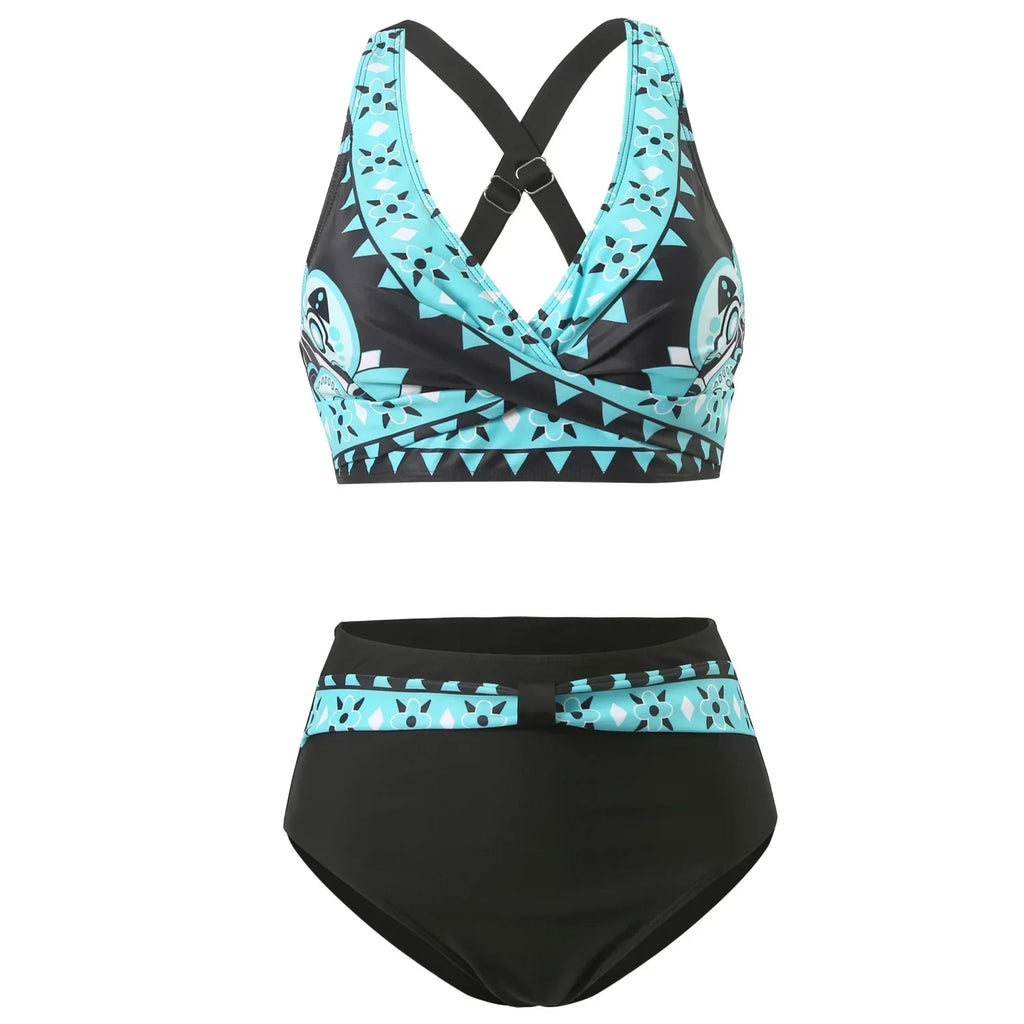 Fashion Swimsuit Set Women's Bikini Sets Sexy Summer Beach Holidays Two Piece Swimwear Swimming Clothing Beachwear
