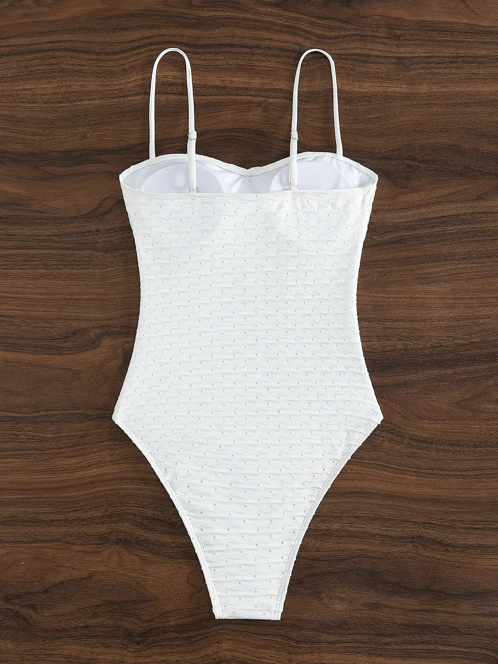 2026 Twist Front Swimsuit One Piece White Swimwear Women Sexy Bathers Bathing Swimming Swim Suit Female Beachwear