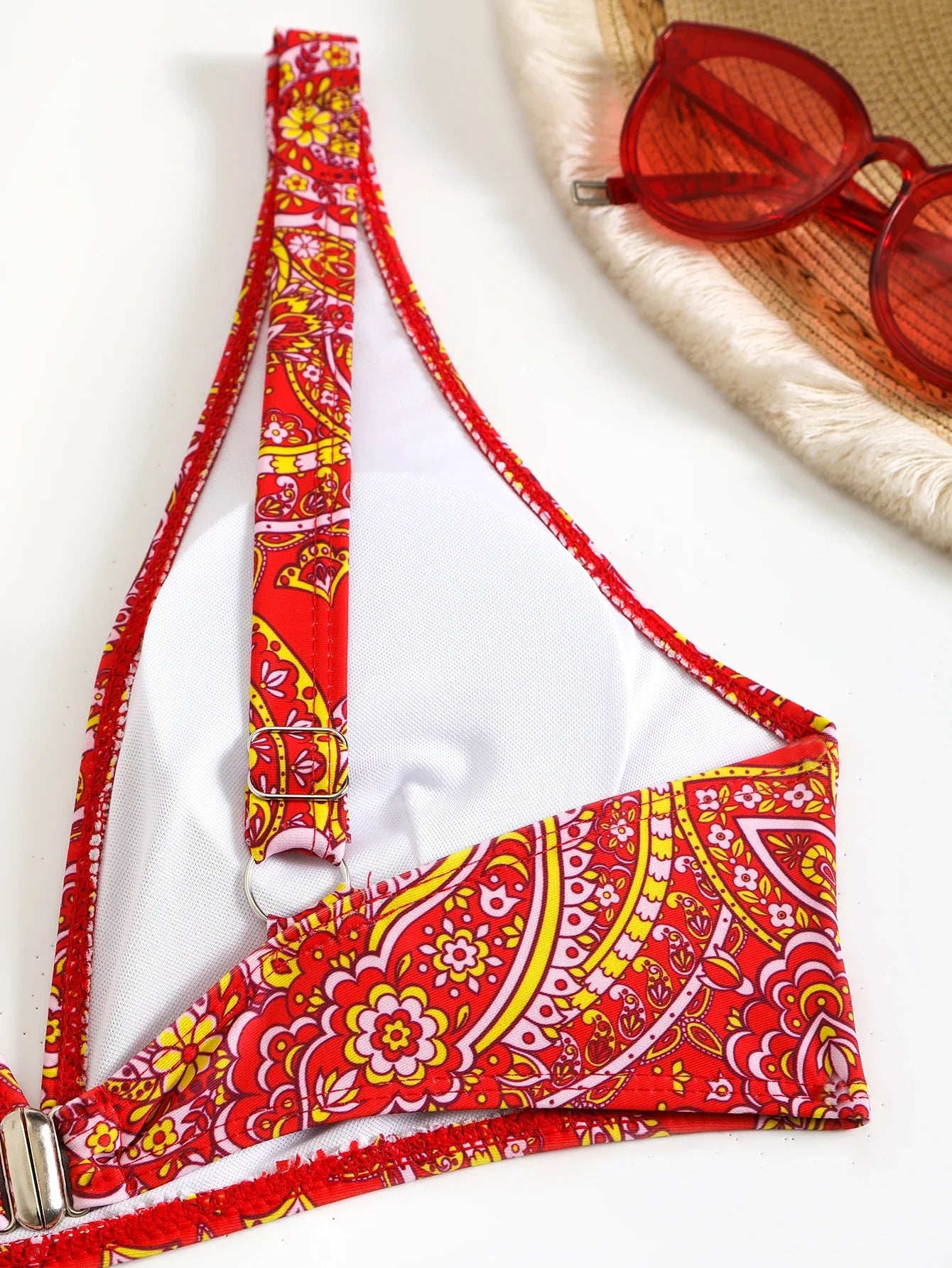 2026 Drawstring Bikinis Strappy Swimsuit Women Sexy Printed Swimwear Female Bathers Swimming Bathing Swimming Swim Suit