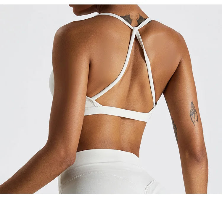 Seamless Sports Bra Women Underwear Sexy Back Shockproof Workout Fitness Bra Quick Drying Training Sports Running Yoga Tank Top