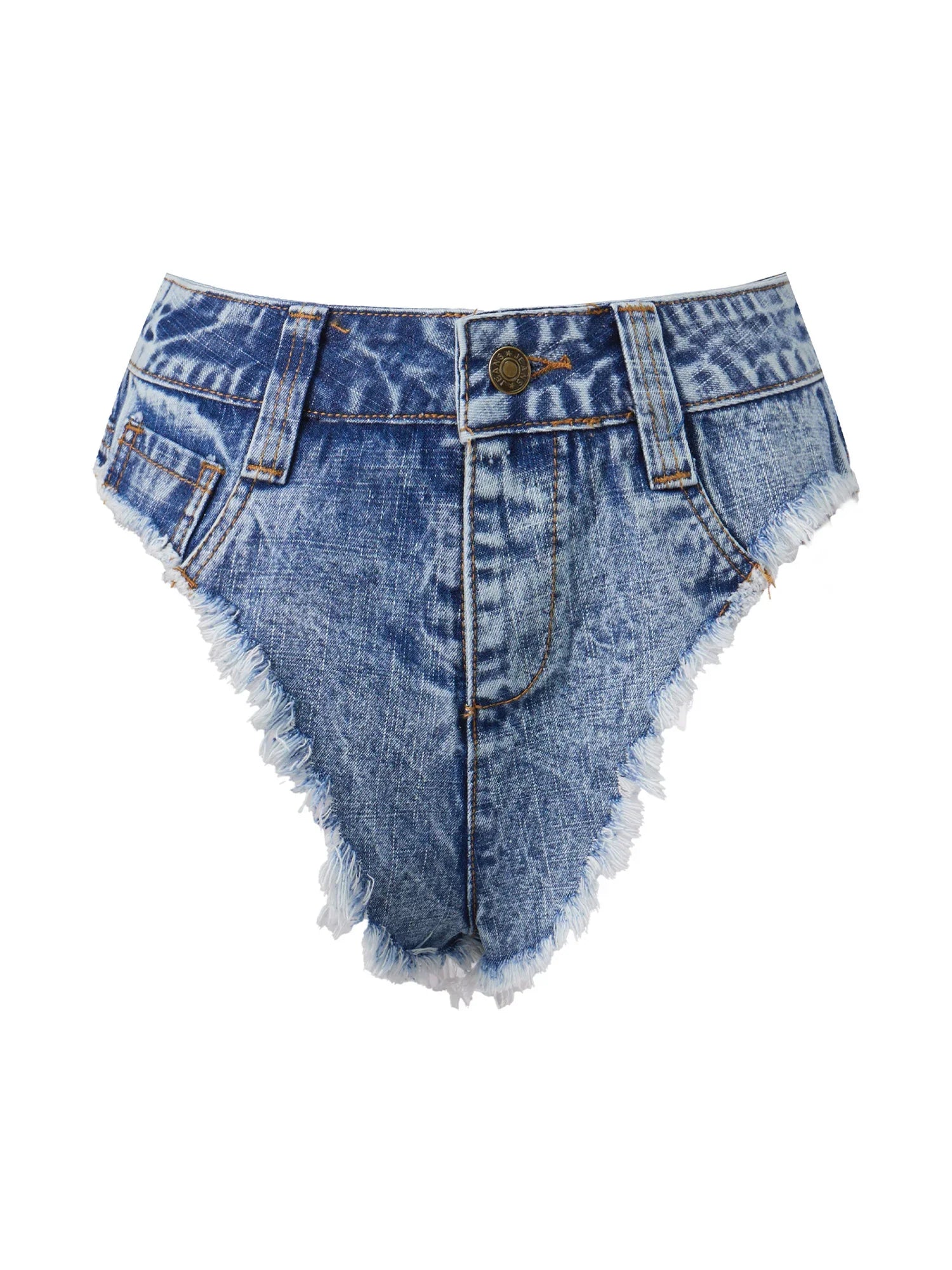 2026 Summer Women's Hot Mini Jean Shorts Low Rise Sexy Denim Shorts Beach Club Party Daily Wear