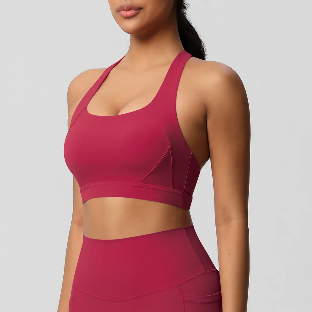 Women Fitness Yoga Bras Sexy Sling Beauty Back Fitness Push Up Sports Women Underwear Running Crop Top Yoga Clothes