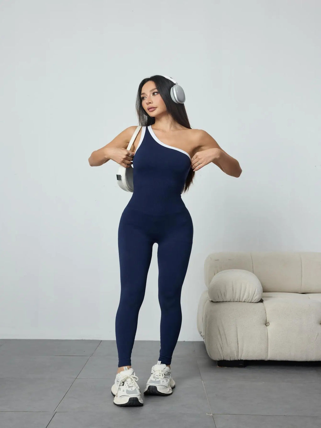 Trendy Bodysuit Sportswear Woman Gym Jumpsuits Sport Pants Seamless Woman Clothing Yoga Clothes Female Fitness Overalls Leggings