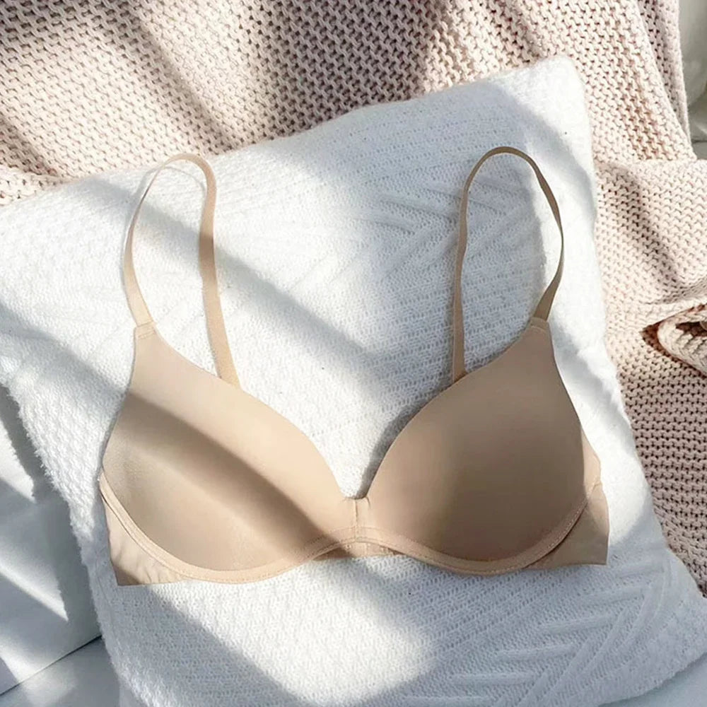 Womens Bra Wireless Gather Lingerie Sexy Bralette Underwear Development Stage Bras BH Tops Size AAA AA A B Cup