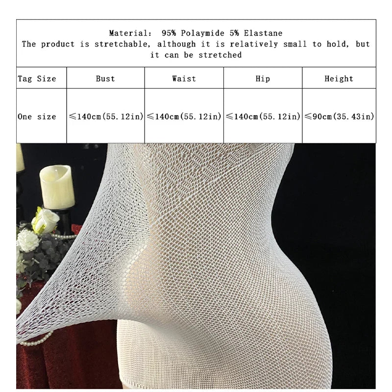 Fishnet Women Sexy Beach Cover Up Dress Women Stretch See Through Sleeveless without Bikini Swimsuit Coverup Mini Beachwea