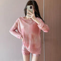 Two-piece swimsuit conservative three-piece set 2026 new slimming and flesh-covering long-sleeved hot spring swimwear