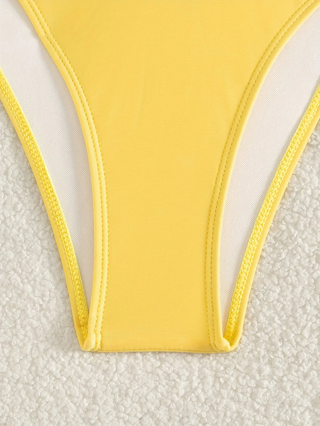 ZTVitality Sexy Yellow Push Up Bikini Set 2025 New Arrival Padded Bra Mid Waist Swimsuit Women Swimwear Summer Beachwear Biquini