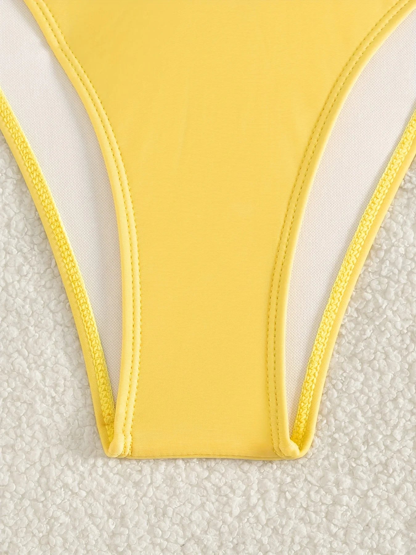 ZTVitality Sexy Yellow Push Up Bikini Set 2025 New Arrival Padded Bra Mid Waist Swimsuit Women Swimwear Summer Beachwear Biquini