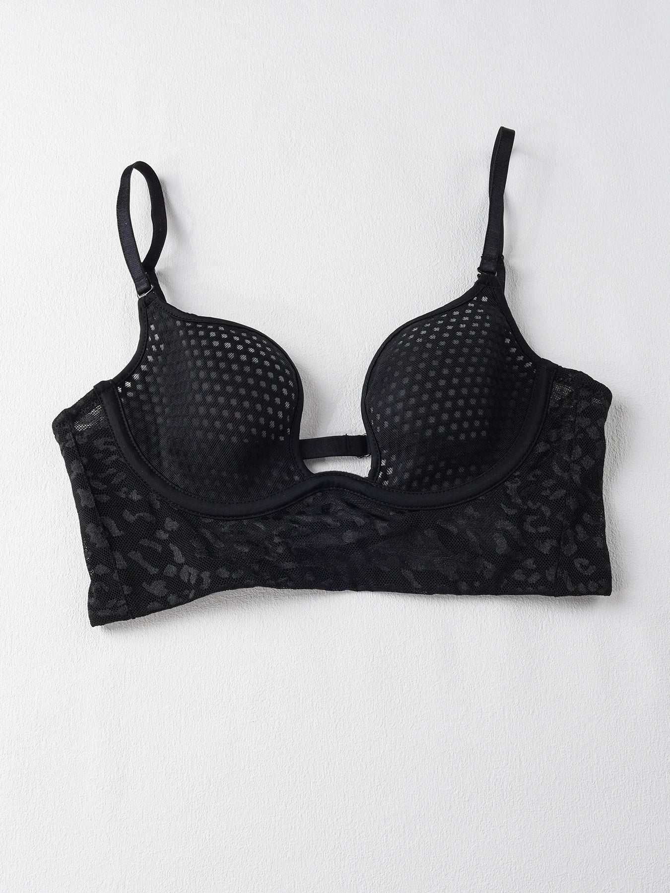 stylish mesh breathable softsteel ring bra thin design with backless multiple wearing styles comfortable Lingerie underwear