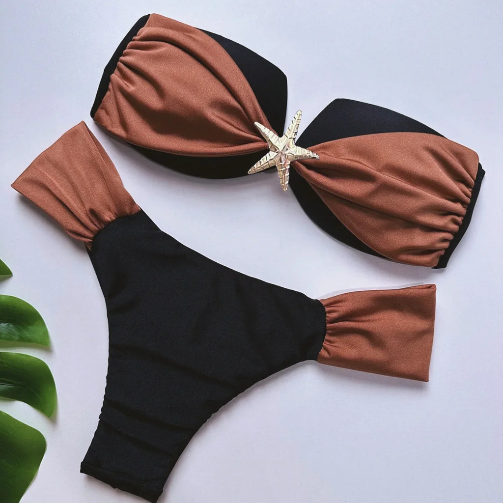 Micro Bikini 2026 Sexy Women Swimsuit Push Up Swimwear Sexy Bikini Set Brazilian Biquini Female Swimming Suit Starfish Beachwear