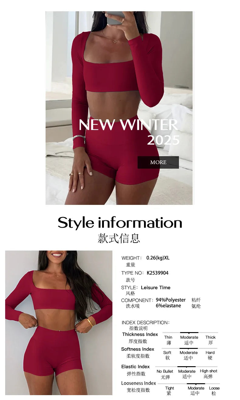 European and American yoga sports vest T-shirt shorts suit