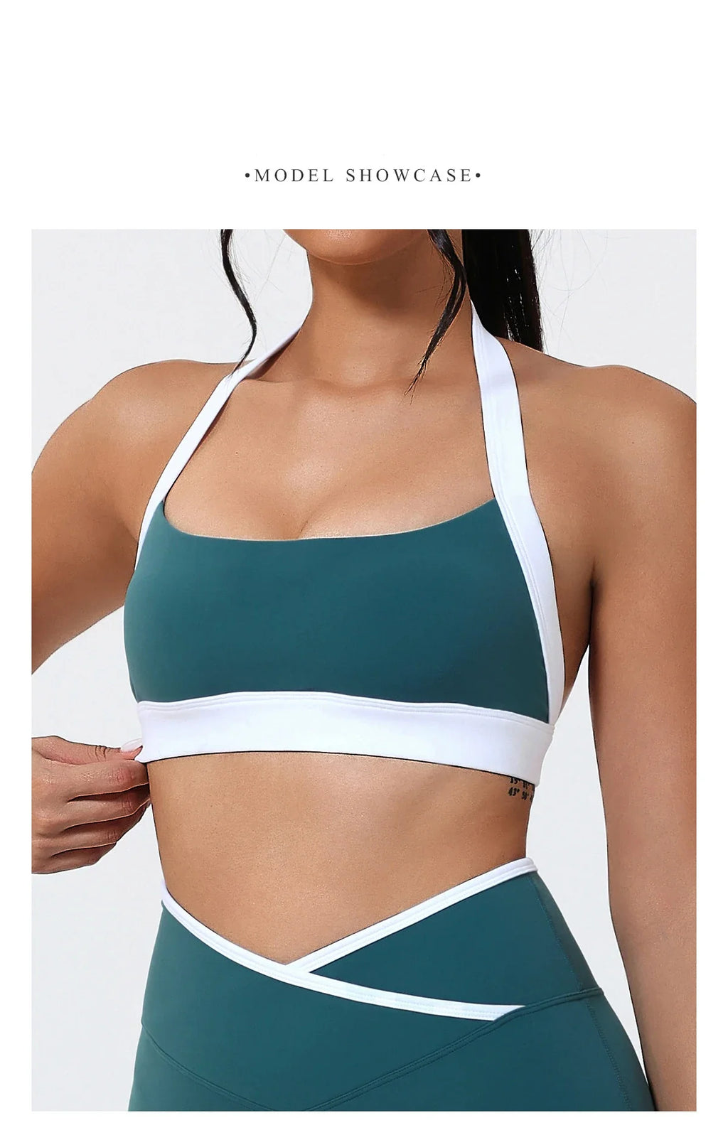 Women Halter Sports Bra Push Up Strappy Sexy Open Back Gym Crop Top Padded Women's Underwear Fitness Workout Yoga Tank Tops