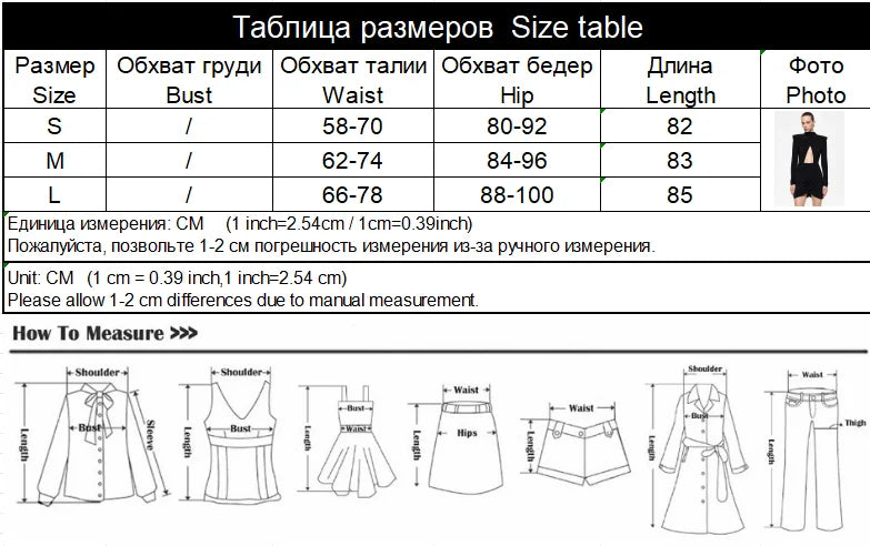 Ahagaga Eelgant Fashion Dresses For Women Solid Zipper Sheath Pleated Hollow Out Regular Long Sleeves Turtleneck Shoulder Pad