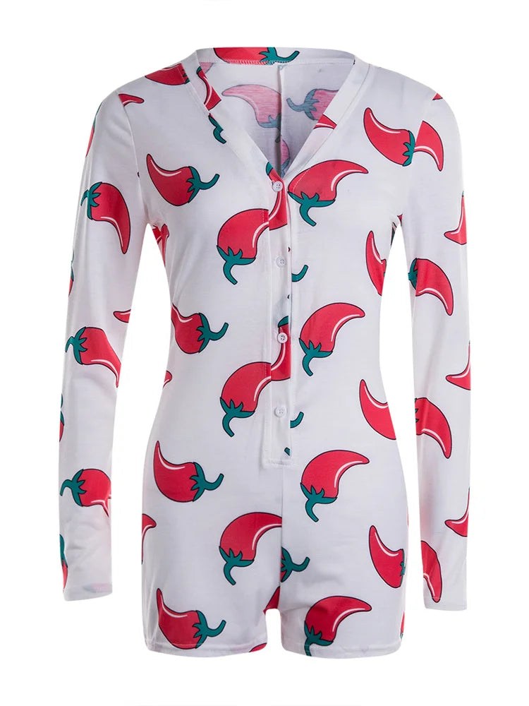 Women Casual Playsuits Long Sleeve V Neck Button Down Bodycon Romper Women Short Jumpsuit Overalls Loungewear Summer Fall