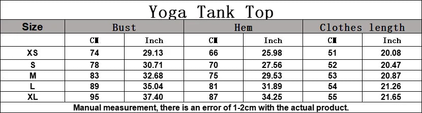 Sexy Shoulder Yoga Top Sleeveless Fitness Women Solid Color Gym Shirt Breathable Quick Dry Running Vest Sportswear