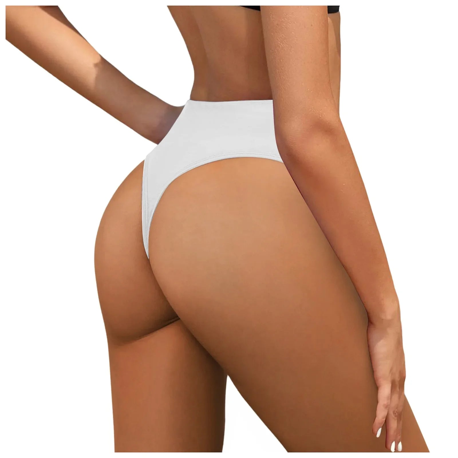 Bikini Bottoms For Women High Waist Swimsuit Sexy Swim Briefs Summer Beach Shorts For Swimwear Bathing Suit Bikini Beachwear