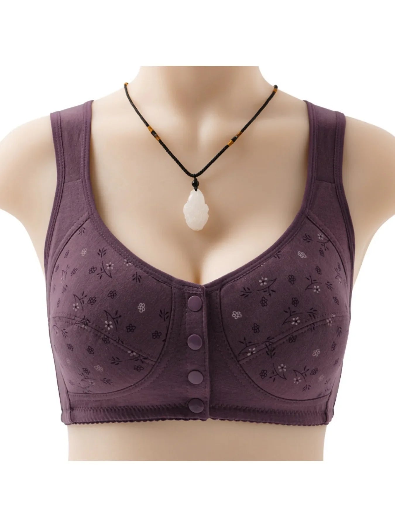 7pcs Elegant Lace Push Up Bras Set, Seamless Breathable Lace Bras for Plus Size Women, All-Day Wear, Multi-Occasion Outfits