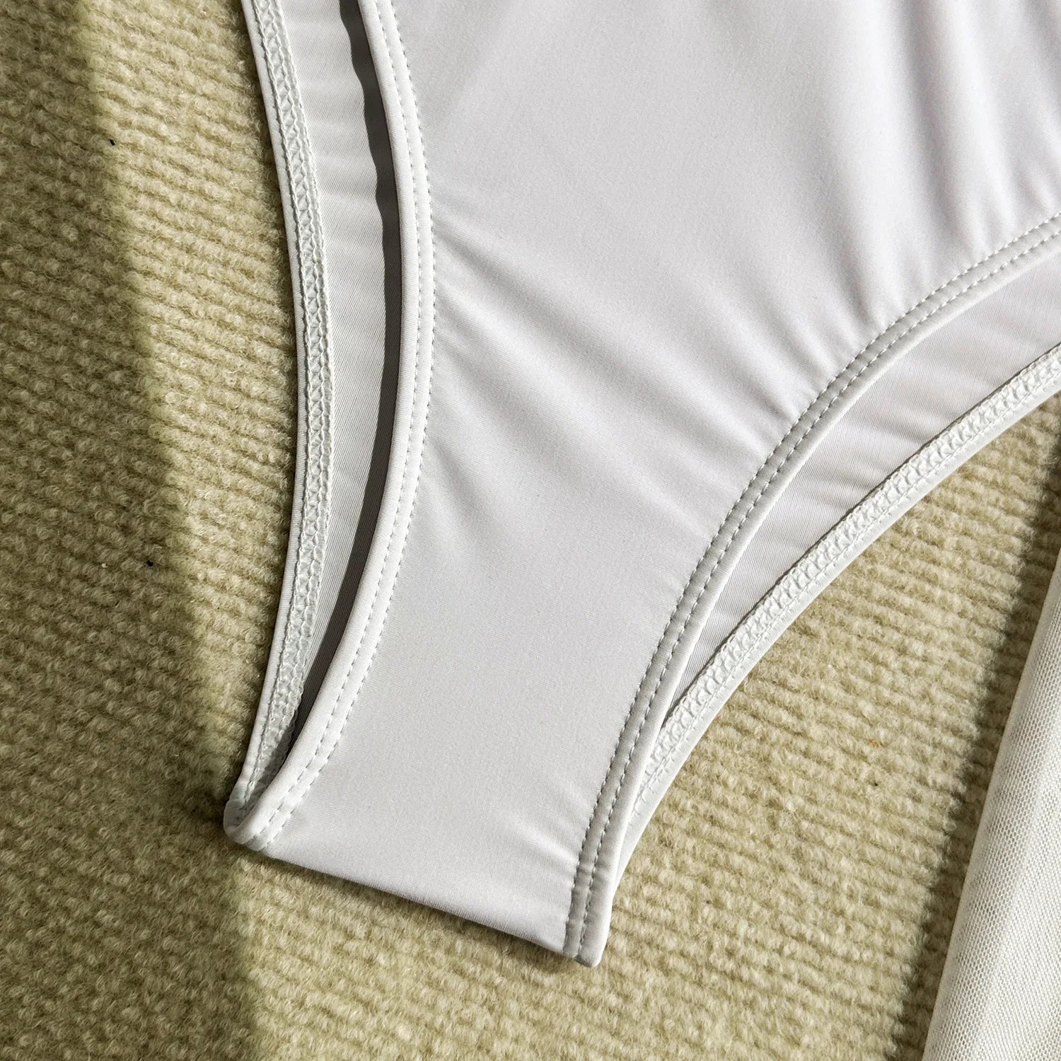 Sexy White Black Skirt 3 Piece Bikini Set 2025 Women Starfish Ornament Push Up High Waist Swimsuit Beach Bathing Suit Swimwear
