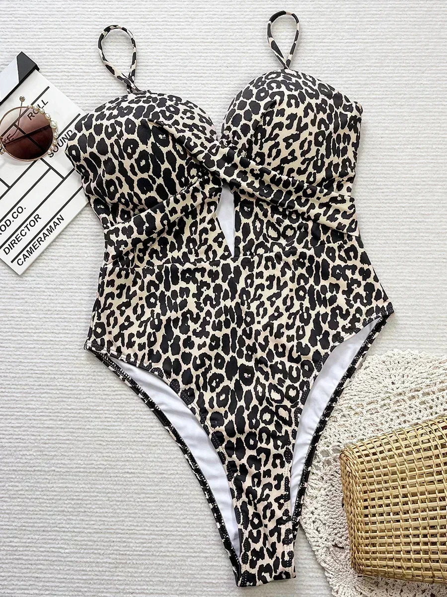 Wrinkled Bra Cup Swimsuits 2025 Female Swimwear One Piece Swimsuit Women Monokini High Cut Bathing Suit Swim Beach Wear Bodysuit