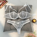 2-Piece White Sexy Lingerie Set, An Experience of Daily Intimate Life That Is Both Pure and Exudes Allure ZA824057