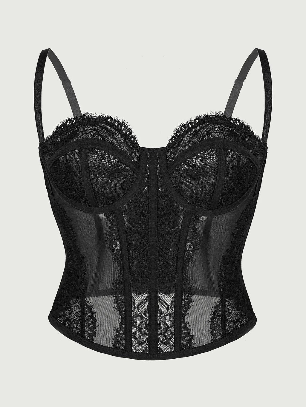 Sexy Lace Fishbone Corset Waist Cincher Casaul Style Tight Camisole Vest Outerwear For Women Backless Sleeveless Charming NPNV