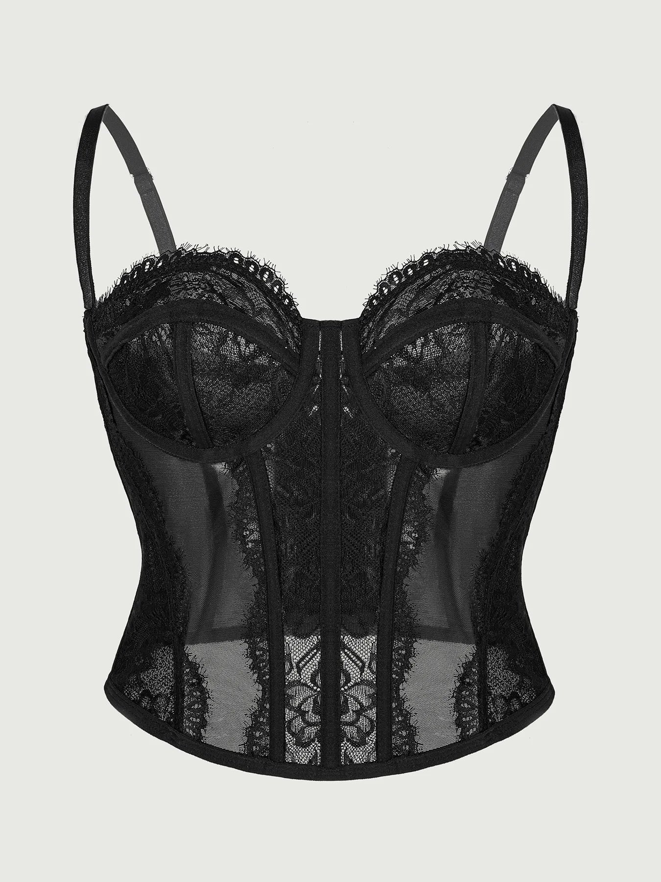 Sexy Lace Fishbone Corset Waist Cincher Casaul Style Tight Camisole Vest Outerwear For Women Backless Sleeveless Charming NPNV