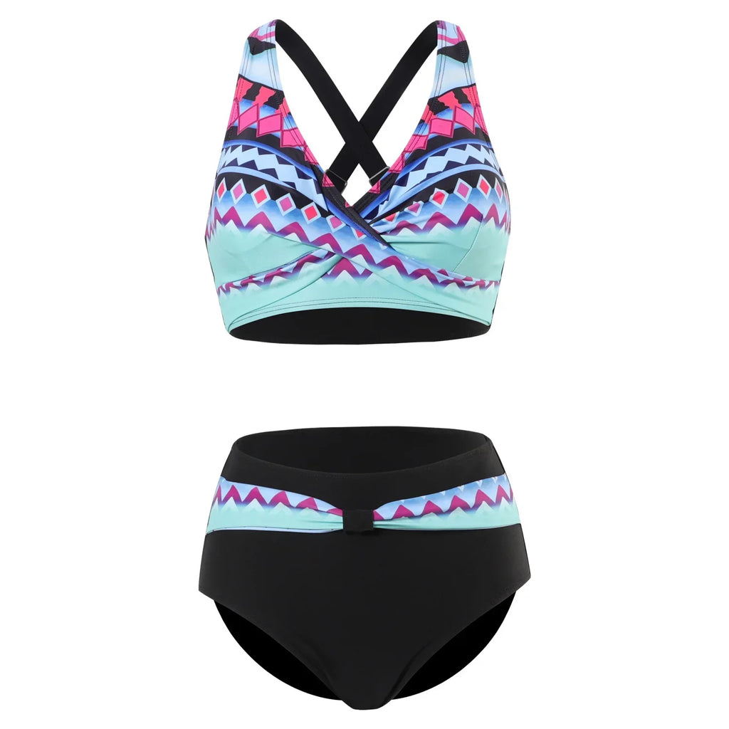 Fashion Swimsuit Set Women's Bikini Sets Sexy Summer Beach Holidays Two Piece Swimwear Swimming Clothing Beachwear