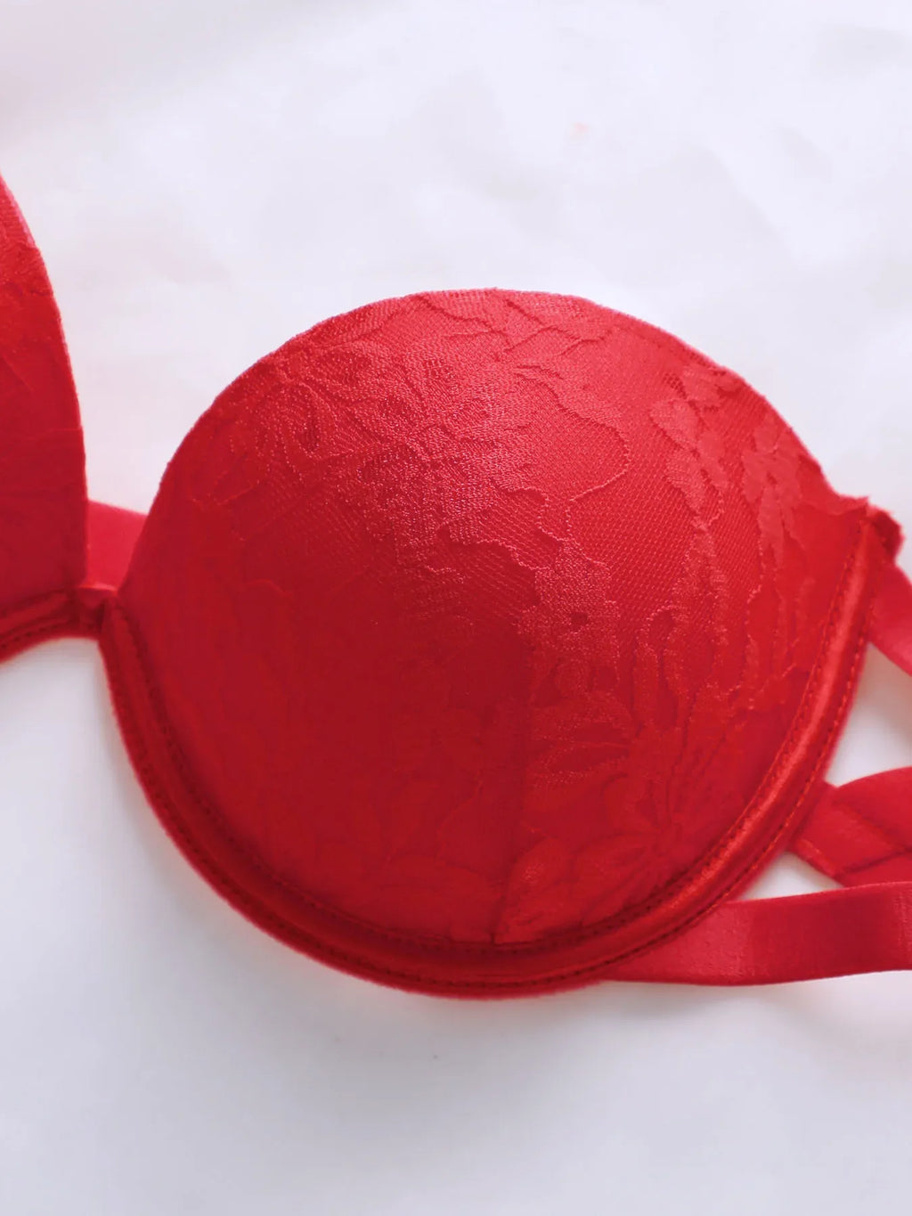 Women's Sexy Bra With Anti Slip And Transparent Shoulder Straps For Dual Use Small chest gathered and pushed bra A2150