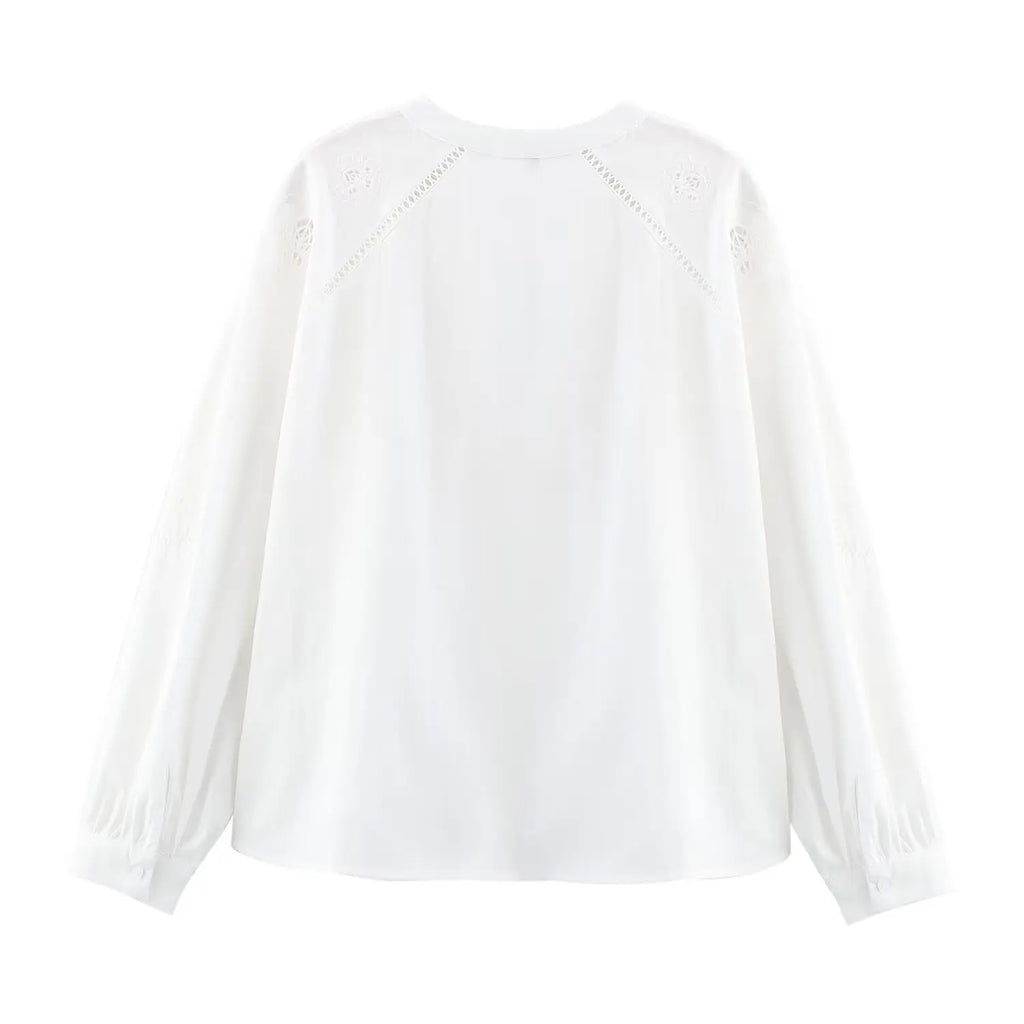 Foridol White Cotton Shorts Set Outfits Women Hollow Out Embroidery Two Pieces Set Outfits Shirt Shorts Matching Set Summer