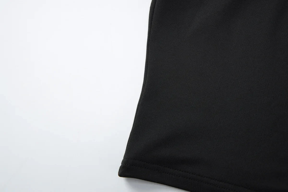 FDYOUI Woman Covered Buttons T-shirts 2026 Summer Short Sleeve Slim Cardigan Tops Ladies Chic Corset Tee Shirt White Black Red