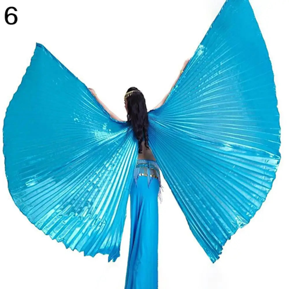 Women Fashion Egyptian Egypt Belly Dance Professional Costume Wing Belly Dance Accessories Stage Performance Wear