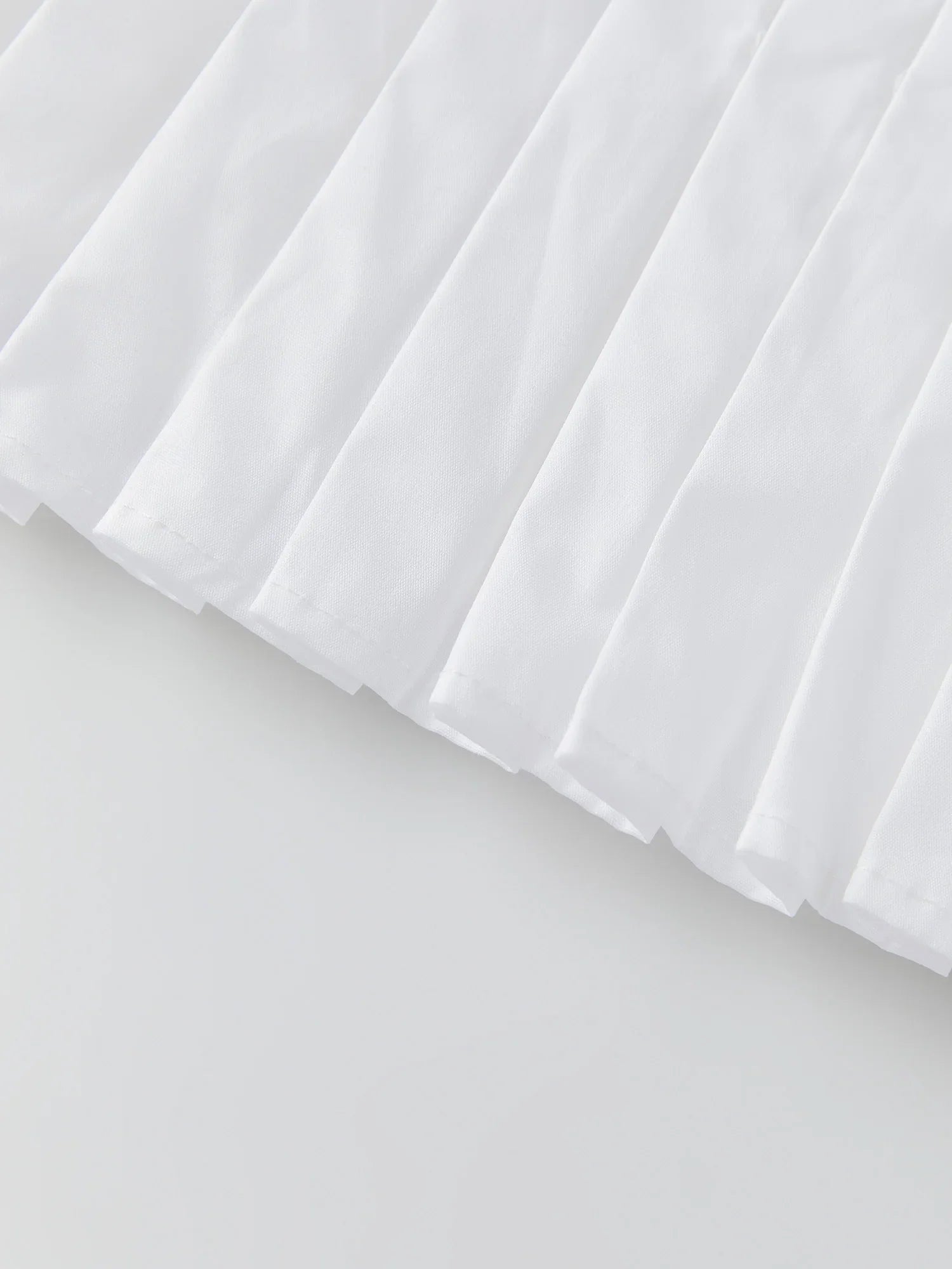 Summer Women's Ruched White Shirts Solid Color Bubble Short Sleeve Button Down Tops Casual Fashion Blouse