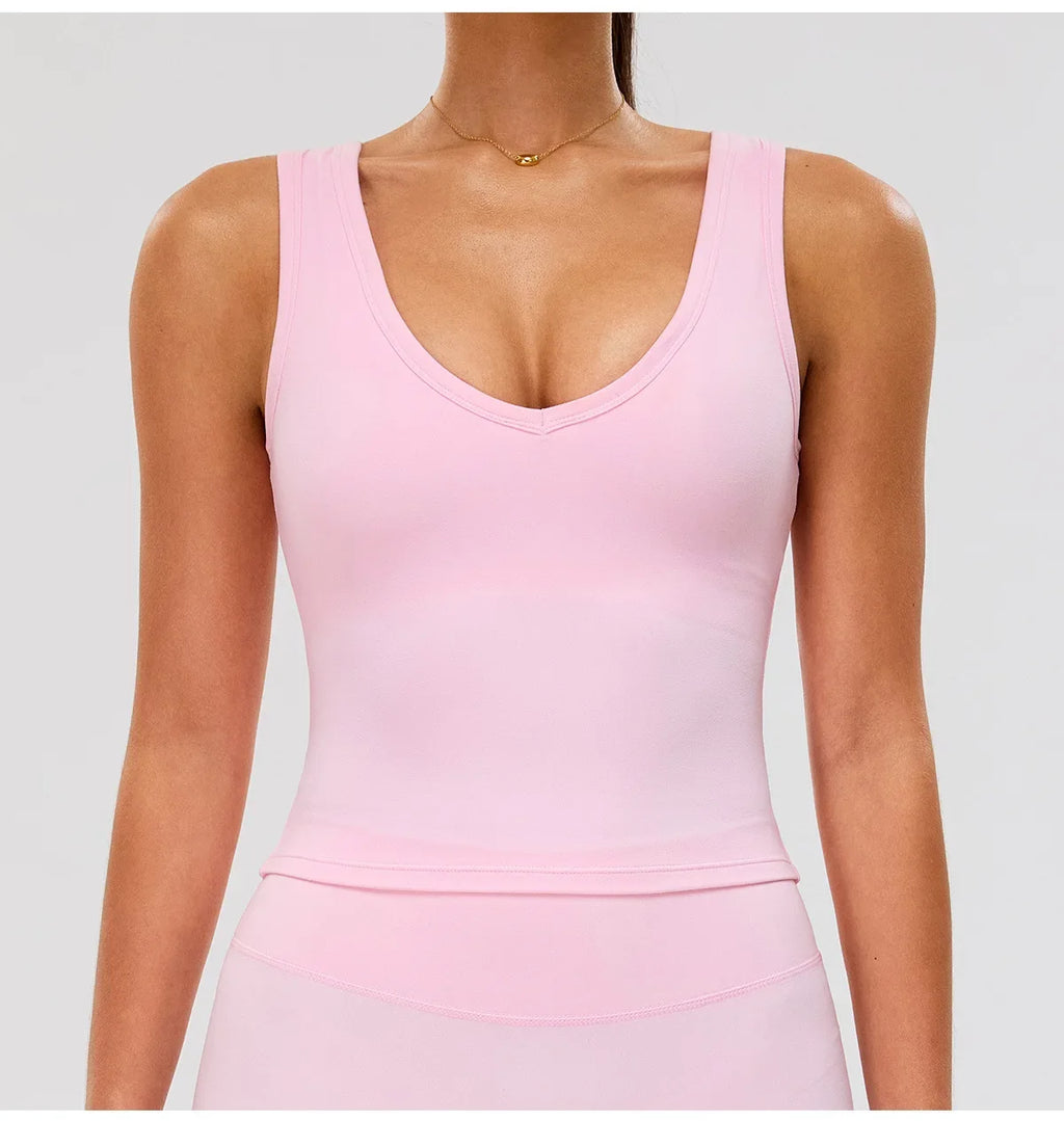 Sports Bra Top High Strength Push Up Fitness Bra Yoga Underwear Women Gym Sport Tops For Women Breathable Running Vest Bralette