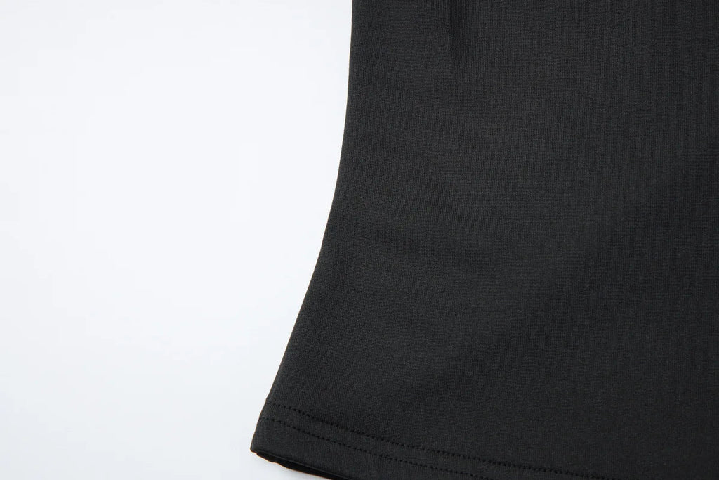 FDYOUI Fashion Casual Backless Lace-up T-shirts Women's Summer O-neck Short Sleeve Cropped Tops Streetwear Y2K Solid Tee Shirt