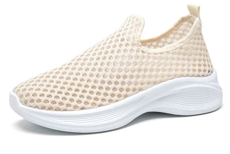 2026 New Women's Summer Breathable Mesh Flat Shoes Women's Shoes Casual Sneakers Shoes,