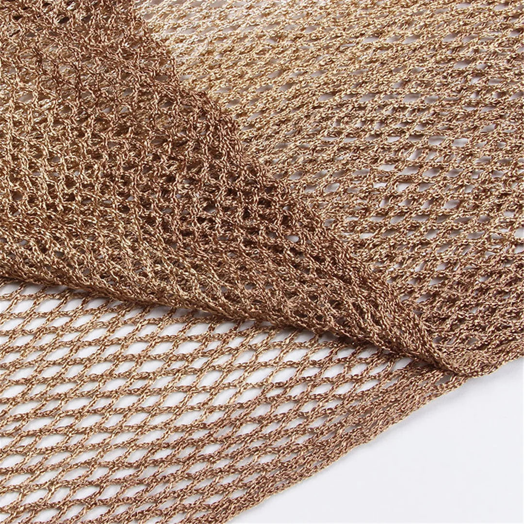 Sexy With Belt Fringe Tassel Crochet Knitted Tunic Beach Cover Up Cover-ups Beach Dress Beach Wear Beachwear Female Women V4649