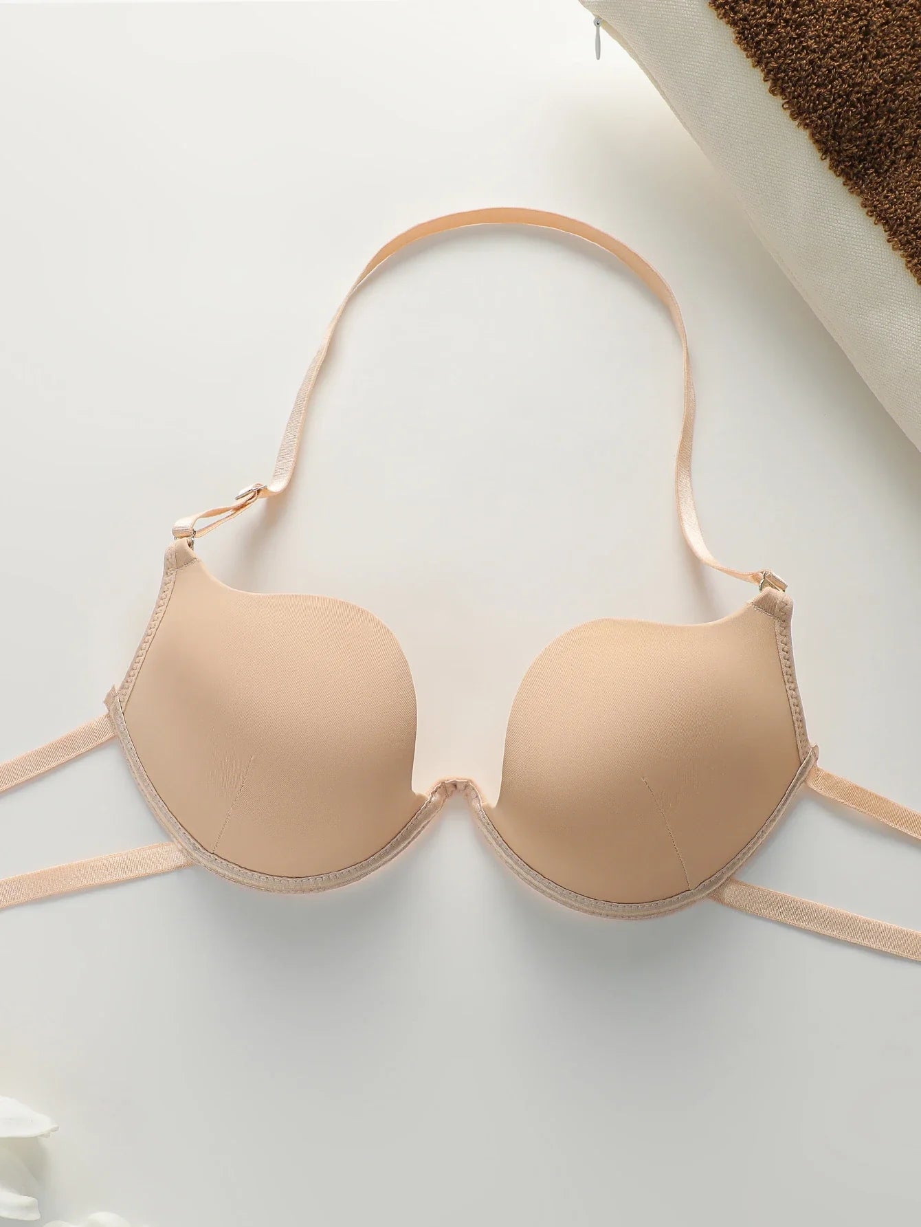 Sexy Lingerie multi-color hollow neck hanging women's underwear 3/4 cup gathering pull up bra party women's underwear J2943