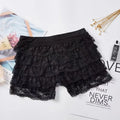 Plus Size Ladies Ruffled Lace Bloomers Knickers Panties Lingerie Burlesque Bo Peep Panty Frilly Knickers