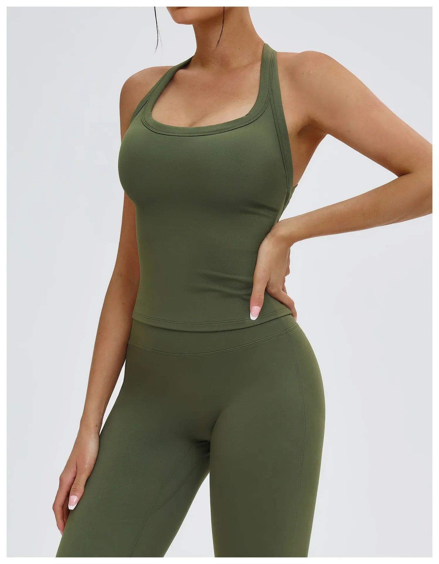 Sports underwear for Women Fitness Bra Tights Yoga Vest High Strength Shockproof Gym Workout Sports Top Push Up With Chest Pad