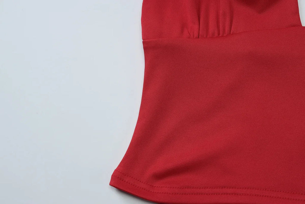 FDYOUI Women's Halter Neck Bandage Crop Tops 2026 Summer Sexy Off Shoulder Backless Corset Ladies Sleeveless T-shirt High Street