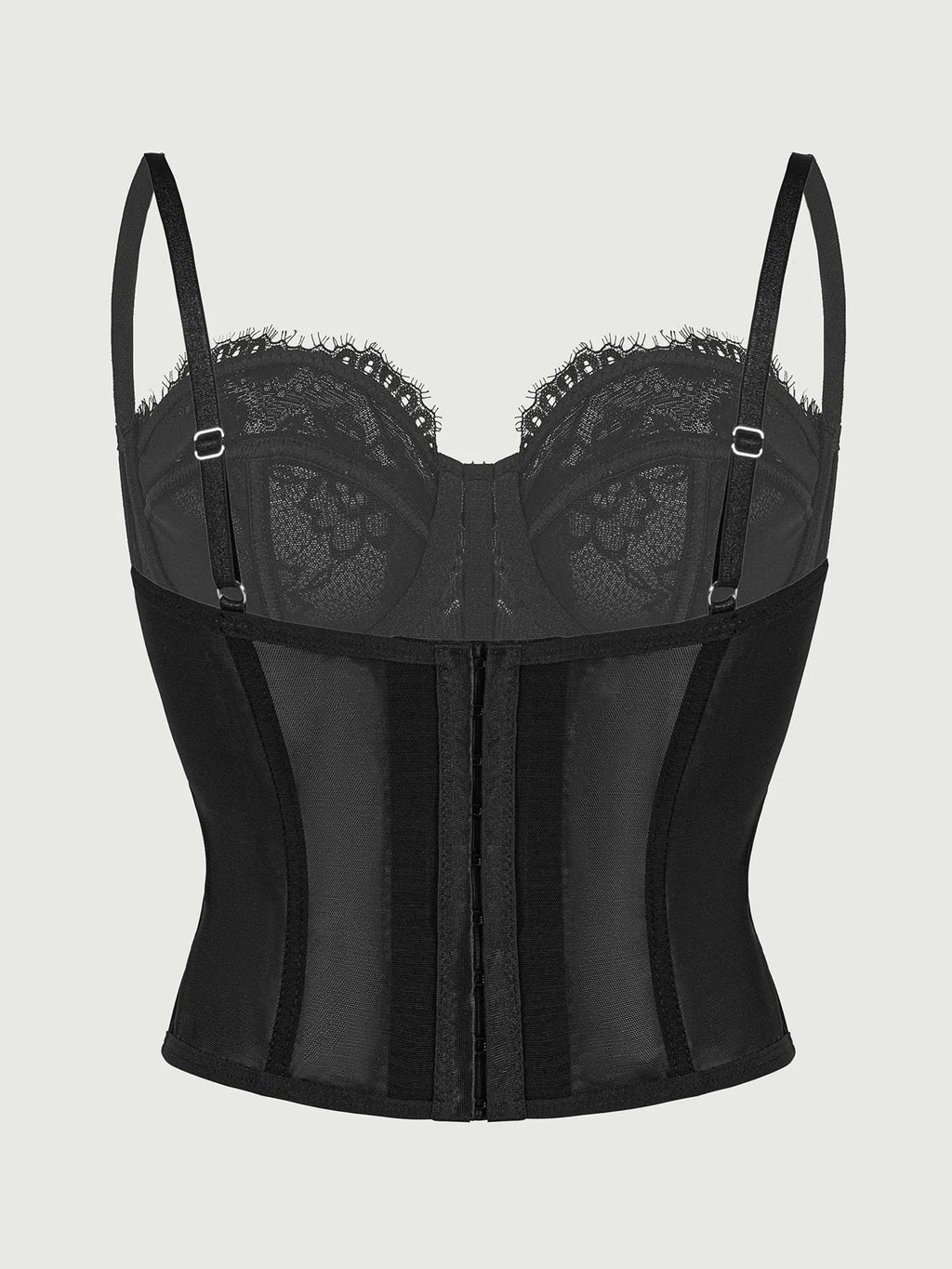 Sexy Lace Fishbone Corset Waist Cincher Casaul Style Tight Camisole Vest Outerwear For Women Backless Sleeveless Charming NPNV