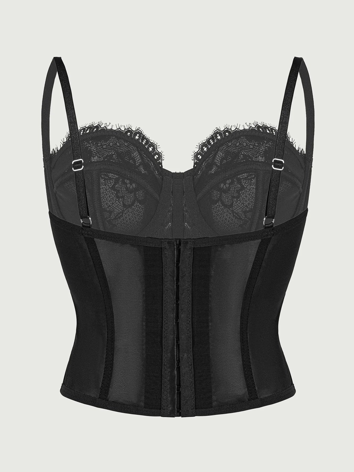 Sexy Lace Fishbone Corset Waist Cincher Casaul Style Tight Camisole Vest Outerwear For Women Backless Sleeveless Charming NPNV