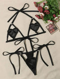 Sexy Erotic Lingerie Women Bra And Panty Garters Set See Through Lingerie Sets Sexy Women's Underwear Set Female Sexy Costumes