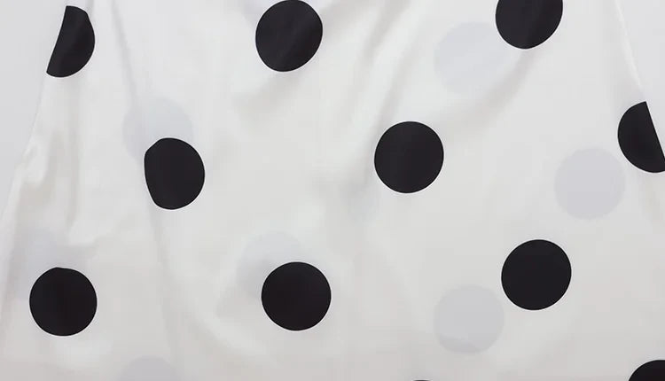 Ahagaga Sexy Slim Mini Dresses Women Polka Dot Print Halter Neck Sleeveless Backless A-Line Casual Vacation Zipper Vestidos