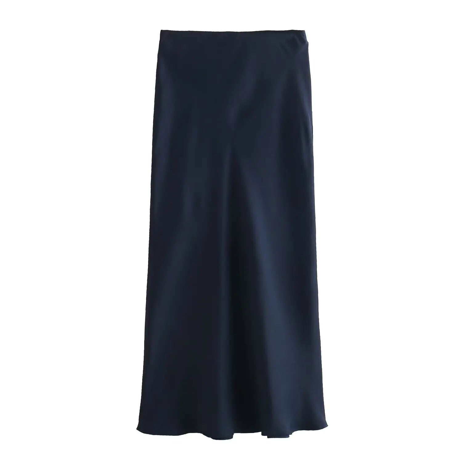 Foridol Autumn Winter Burgundy Satin Skirt Women Party Silk Skirt High Waist Straight Long Faldas Mujer Christmas Skirt