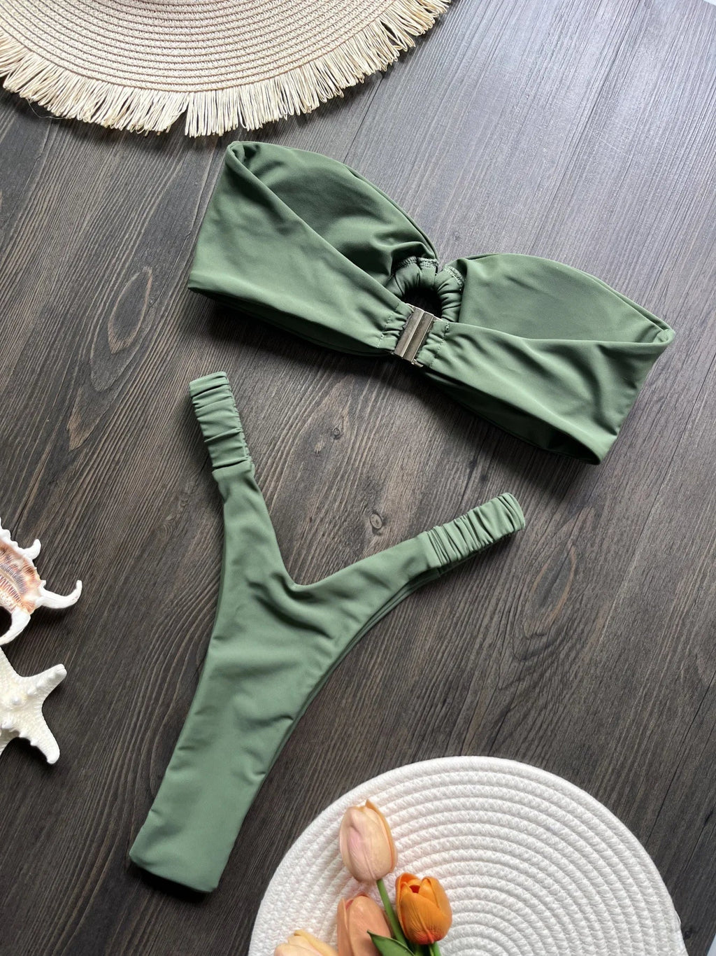 2026 Micro Bikini Push Up Women Swimsuits Sexy Female Swimwear Brazilian Bikini Set Thong Biquini Swimming Suits Beachwear