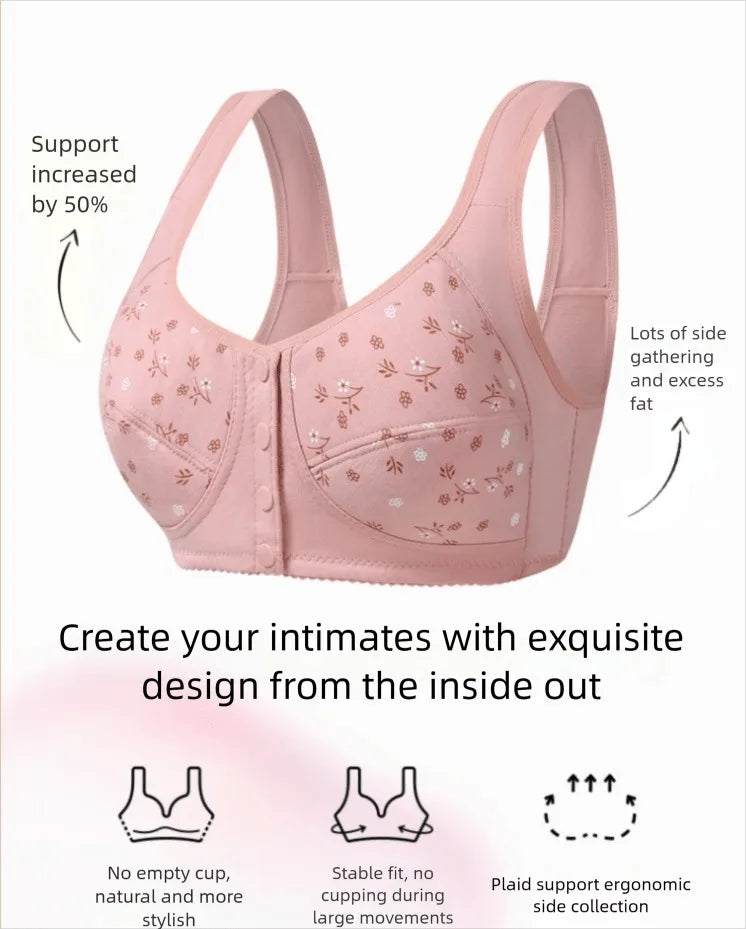 7pcs Elegant Lace Push Up Bras Set, Seamless Breathable Lace Bras for Plus Size Women, All-Day Wear, Multi-Occasion Outfits