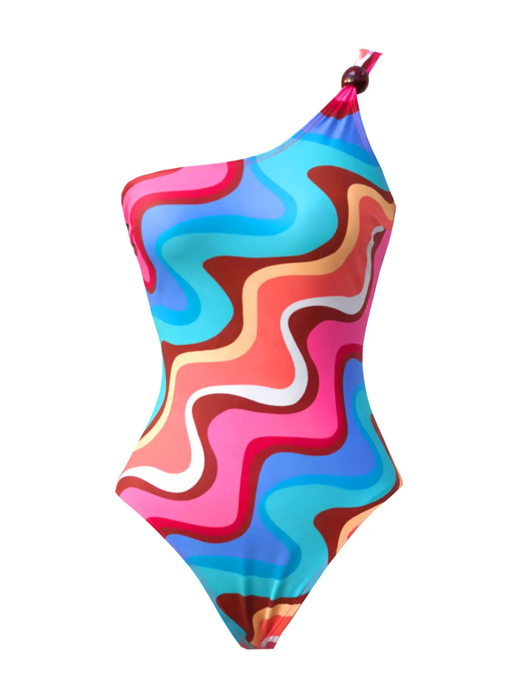 Sexy Off Shoulder Colorful Women One Piece Swimsuit With Beach Cover Ups Fashion Lady Bikini Swimwear Bathing Suit Beachwear