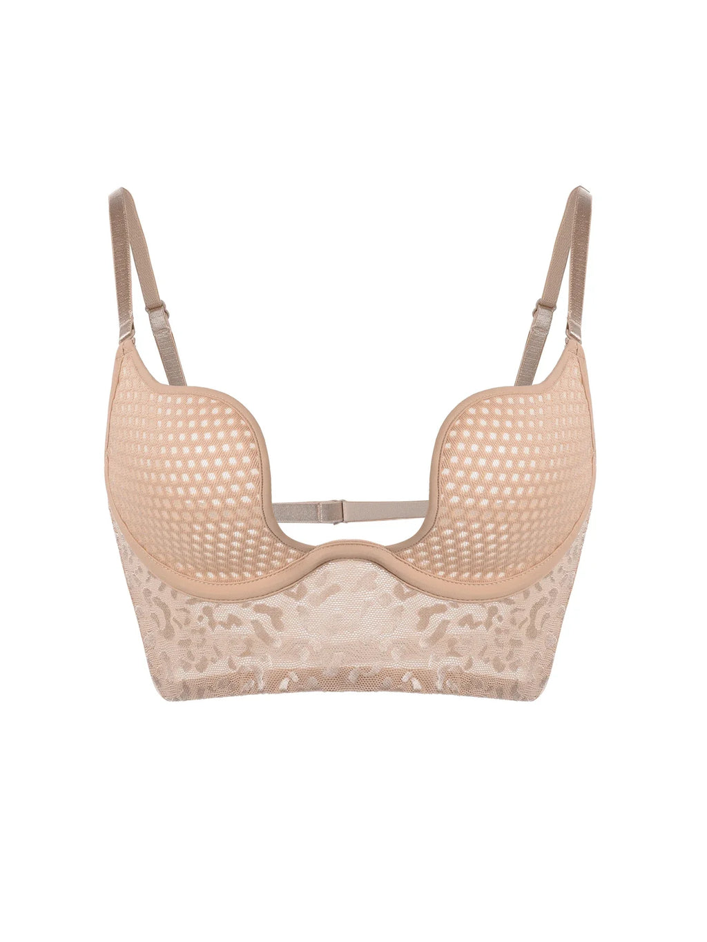 stylish mesh breathable softsteel ring bra thin design with backless multiple wearing styles comfortable Lingerie underwear